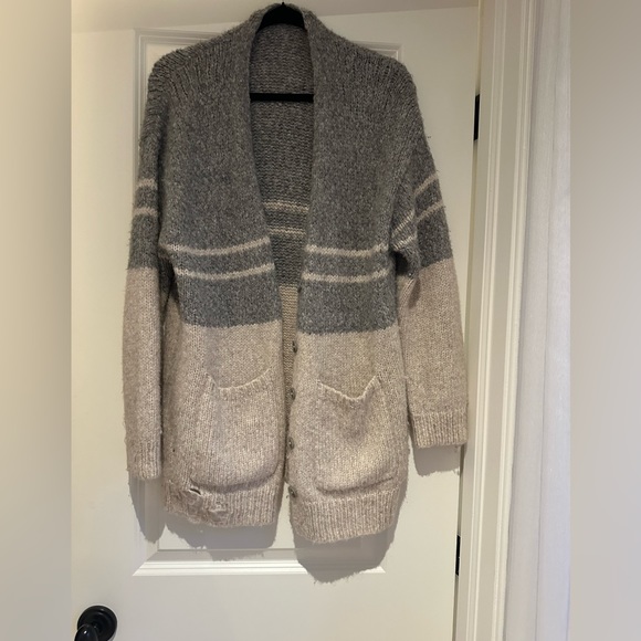 RAQUEL ALLEGRA Alpaca Colourblock Pattern Sweater - Picture 4 of 8